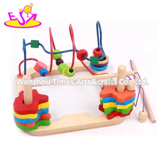 New Hottest Magnetic Wooden Kids Bead Maze for Education W11b165
