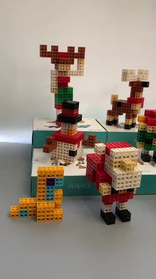 En CPC Certificate Colorful Cube Building Block Toys Puzzle Toys