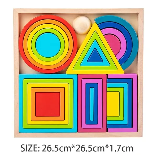 Wholesale Children Kids Baby Gift Car Educational Plastic Kitchen DIY Learning Construction Montessori Fidget Model Popular Doll Puzzle Game Teaching Wooden Toy