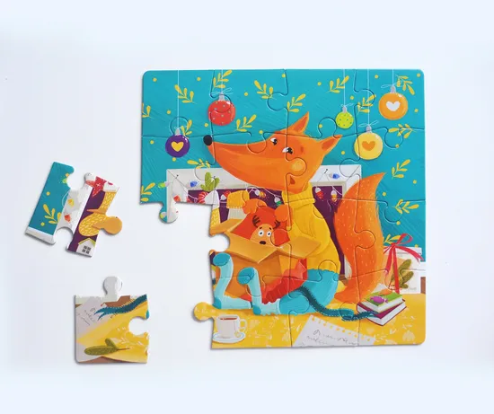 Rapid Puzzle Jigsaw, Fun Family Board Game Set for Kids and Adult