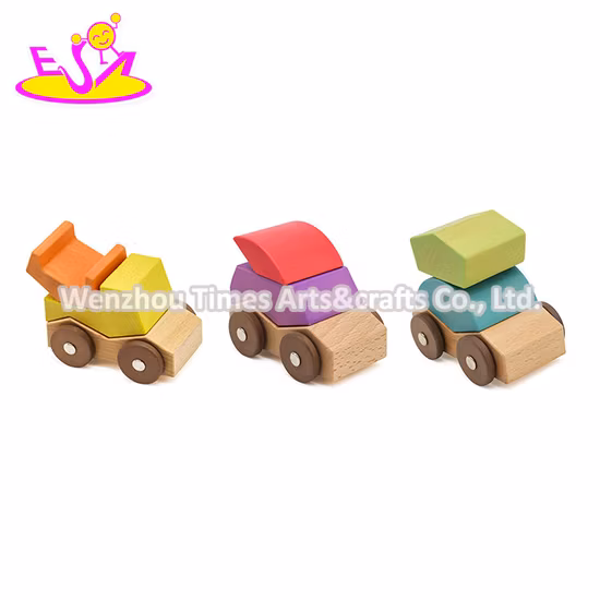 Wholesale Mini Wooden Magnetic Train Toy Set for Children W04A481