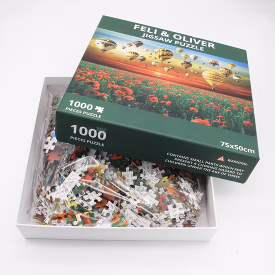 Bermuda OEM Sublimation Blanks Custom Printing Board Tooky Toy Number Jigsaw Blank Puzzle