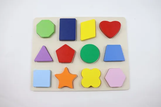 Wooden Shape & Color Puzzle board 