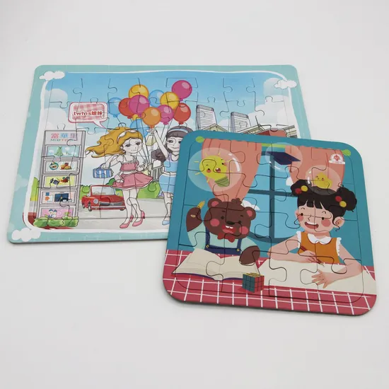 Hot Sale Factory Direct Custom High Quality Game Blank Sublimation Jigsaw Board A6 Japanese Kids 50 Piece 1000 PCS Puzzle 