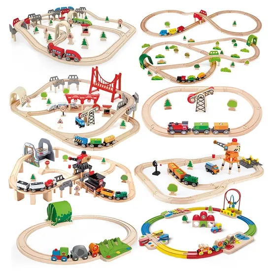 Education Toys Magnetic Wooden Numbers Train 