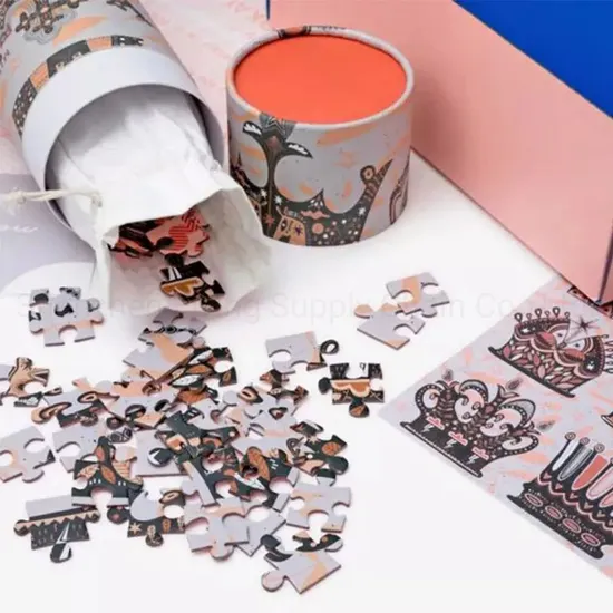 Personalized Art Printable Educational Toys Paperboard Floor Jigsaw Paper Puzzles 